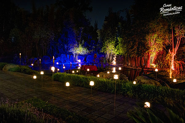 cenas romanticas en guadalajara